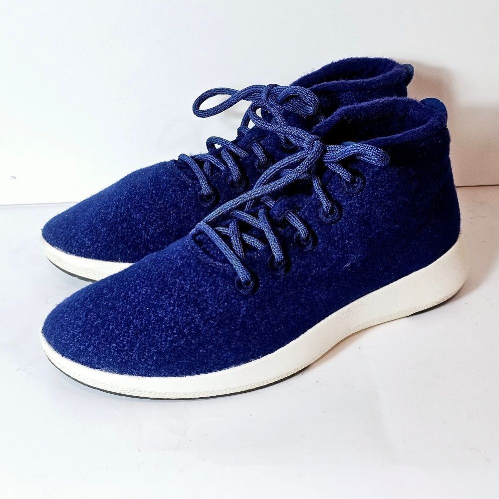 Allbirds Cobalt Blue Wool Runner-up Mizzle Highlights SIZE 11 - Picture 1 of 9